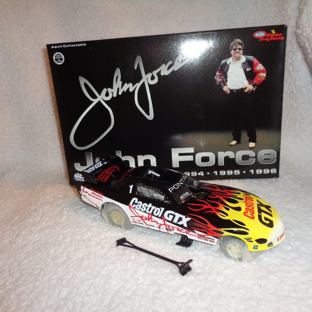 JOHN Force 1/24 Castrol GTX 6 Time Winston NHRA Champion Funny Car 1996